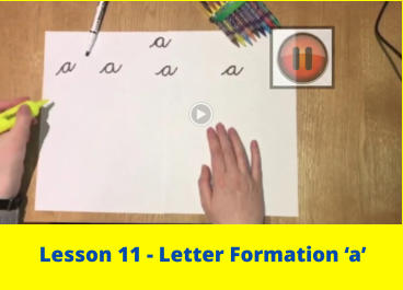 Lesson 11 - Letter Formation ‘a’
