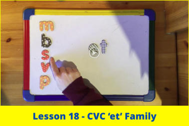 Lesson 18 - CVC ‘et’ Family