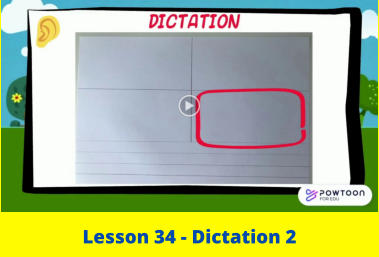 Lesson 34 - Dictation 2