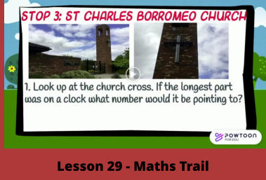 Lesson 29 - Maths Trail