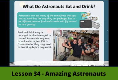 Lesson 34 - Amazing Astronauts
