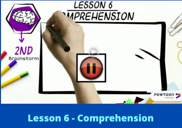 Lesson 6 - Comprehension