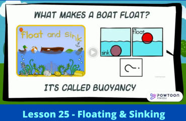 Lesson 25 - Floating & Sinking