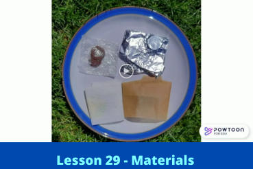 Lesson 29 - Materials