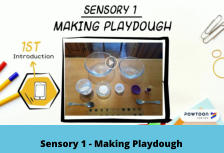 Sensory 1 - Making Playdough