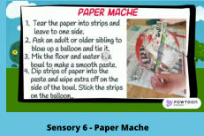 Sensory 6 - Paper Mache